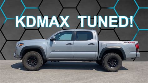 Beautiful Super White 3rd Gen getting the Taco Sauce with the KDMAX Performance Tune. . Kdmax tune tacoma review